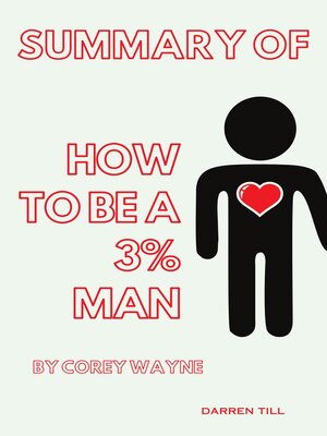 cover image of Summary of How to Be a 3% Man